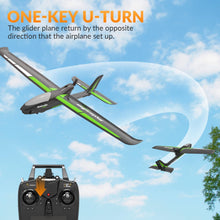 Load image into Gallery viewer, RC Plane, 4CH Remote Control Glider Airplane RTF with 6-Axis Gyro, 3 Modes & Aerobatics Easy to Fly, Black
