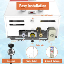 Load image into Gallery viewer, TOPWISH 10L Propane Tankless Water Heater 2.64 GPM, Outdoor Water Heater