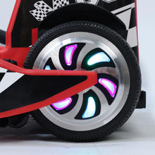 Load image into Gallery viewer, Go Kart for Kids, 36V Electric Go Kart, 16 MPH Fast Drift Kart with 350W Motor, Adjustable Kart Body Length (Red)