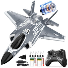 Load image into Gallery viewer, DEERC F35 4 Channel Brushless RC Plane for Adults Remote Control Airplane EDF Fighter Jet