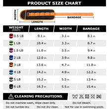 Load image into Gallery viewer, Ankle Weights for Women, Men and Kids - 3 LBS x 2 Strength Training Wrist/Leg/Arm Weight (Orange)