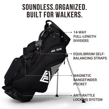 Load image into Gallery viewer, ASK ECHO Soundless 14-Way Golf Stand Bag for Men & Women
