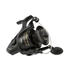 Load image into Gallery viewer, PENN Wrath II Saltwater Spinning Fishing Reel, Size 6000, Right/Left Handle Position, Corrosion-Resistant Graphite Body, Machined Anodized Aluminum Spool