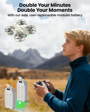 Load image into Gallery viewer, SIMREX Mini Drone for Kids & Beginners, RC Quadcopter with Altitude Hold, 3 Speed Modes