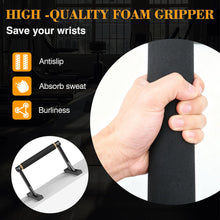Load image into Gallery viewer, 12" Wooden Parallel Bar and Dip Bar with Non-Slip Handles
