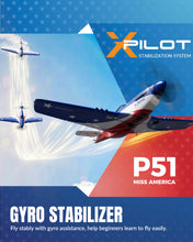 Load image into Gallery viewer, volantexrc RC Plane, 4 Channel Remote Control Airplane P51d Mustang
