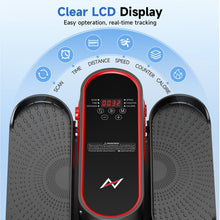 Load image into Gallery viewer, AXV Under Desk Elliptical Exercise Machine,Electric Ellipse Leg Exerciser As Seen On TV,Training Machines While Sitting for Seniors Home,Portable, Quiet, with Remote Control