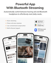 Load image into Gallery viewer, ELEHEAR-Beyond OTC Hearing Aids, AI Powered Speech Enhancement, Superior Sound Quality, Connectivity with iOS or Android Devices via Bluetooth 5.3, for Seniors and Adults