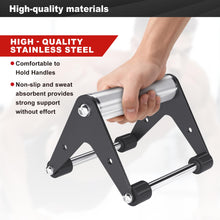 Load image into Gallery viewer, Heavy-Duty Stainless Steel Pushup Stands with Non-Slip Base, 500LB Capacity