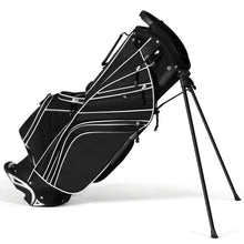 Load image into Gallery viewer, Tangkula Golf Stand Bag with 6 Way Top Dividers, Black