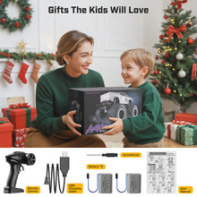 Load image into Gallery viewer, RC Car Kids Toys for Ages 6+, Remote Control Car Waterproof Monster Truck, Amphibious 4WD All Terrain/Black