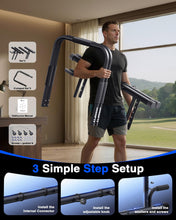Load image into Gallery viewer, SolidFit 2-in-1 Dip Bar Station - Black
