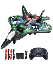 Load image into Gallery viewer, Remote Control Jet, Aircrafts for Boys and Girls, Jet Helicopter Drones with LED Lights