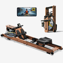Load image into Gallery viewer, Rowing Machine for Home - Wood