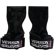 Load image into Gallery viewer, Versa Gripps Pro, Wrist Straps for Weightlifting Alternative - SM, Black