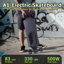 Load image into Gallery viewer, Electric Skateboard with Remote, Long Range Up to 17 Miles, 8 Ply Canadian Maple, Smooth 4-Speed Remote Controller