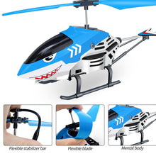 Load image into Gallery viewer, Remote Control Helicopter for Kids| Toys for Ages 8+ | Rc Helicopter Toys with LED Lights, 3.5 Channel, Gyro Stabilizer, Altitude Hold