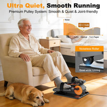 Load image into Gallery viewer, Under Desk Elliptical Machine,Electric Leg Exerciser as Seen on Tv for Seniors Adults,Portable Quiet Elliptical Exercise Machine While Sitting with 12 Adjustable Speed Auto&HR Mode for Home Office
