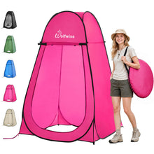 Load image into Gallery viewer, WolfWise Pop Up Shower Tent for Camping Essentials, Compact & Lightweight
