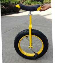 Load image into Gallery viewer, 24inch Skid-Proof Wheel Unicycle Bike Mountain Tire Cycling Self Balancing Exercise Balance Cycling Bikes Cycling Outdoor Sports Fitness Exercise,Red,24"