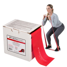 Load image into Gallery viewer, Theraband 11727 Non-Latex Professional Elastic Stretch Band Red, 50yd Length