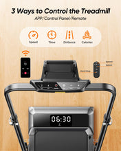 Load image into Gallery viewer, Walking Pad with 12% Incline - Silver - G