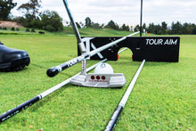 Load image into Gallery viewer, Tour Aim 3.0 Golf Training Aid — Aim & Alignment Training System with Adjustable Putting Gate and Swing Path Trainer for Improved Accuracy and Consistency