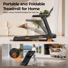 Load image into Gallery viewer, 16% Treadmills for Home with Handle - Black