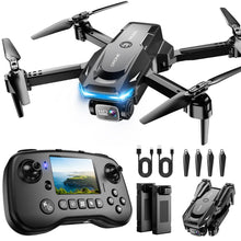 Load image into Gallery viewer, Drone with Screen on Controller for Beginners, Foldable Remote Control