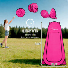 Load image into Gallery viewer, WolfWise Pop Up Shower Tent for Camping Essentials, Compact & Lightweight