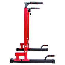Load image into Gallery viewer, BalanceFrom Multi-Function Dip Stand Dip Station - Red