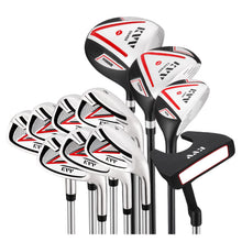 Load image into Gallery viewer, KVV Premium Golf Whole Set 11-Piece for Men Driver, Fairway, Hybrid, 5#-P# Irons, Putter Right Hand Steel Shaft Regular Flex Golf Clubs, Without Golf Bag