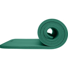 Load image into Gallery viewer, Retrospec Solana Yoga Mat 1" Thick w/Nylon Strap for Men & Women - Non Slip Exercise Mat for Home Yoga, Pilates, Stretching, Floor & Fitness Workouts - Elm Green