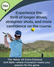 Load image into Gallery viewer, Polara Extra Distance Self-Correcting Golf Balls, Yellow, 12 Pack