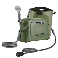 Load image into Gallery viewer, Propane Water Heater with Pump, 20,500 BTU Instant Hot Shower 3L/min, 150Min 5200mAh Battery, High-Altitude Adapter, 40L Water Bag, 12V/Type-C PD Charging, Portable for Camping, Off-Grid & RV