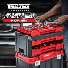 Load image into Gallery viewer, Craftsman 262-Piece Mechanic Tool Set with 3-Drawer VERSASTACK Box, SAE and Metric Socket Set, Car and Motorcycle Tool Kit with Combination Wrenches and Spark Plug Sockets, 90-Tooth (CMMT45309)