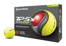 Load image into Gallery viewer, TaylorMade Golf 2024 TP5x Yellow Golf Balls, High Visibility, 1 Dozen