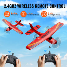 Load image into Gallery viewer, RC Airplane, 2.4GHz 2 Channel Remote Control Aircraft with 6-Axis Gyro Stabilizer, Ready to Fly Aircraft Toy, Red