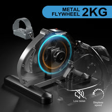 Load image into Gallery viewer, TECHMOO Under Desk Bike Pedal Exerciser - Grey