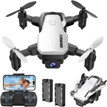 Load image into Gallery viewer, Mini Drone with Camera 720P HD FPV, RC Quadcopter Foldable Drone With Altitude Hold, 3D Flip, Headless Mode, Gravity Control