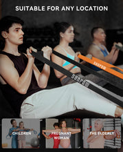 Load image into Gallery viewer, SUNPOW Pull Up Assistance Bands, Resistance Bands Set of 5 for Working Out, Pull Up Bands, Exercise Bands for Muscle Training, Stretching, Yoga, Physical Therapy for Men Women