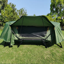 Load image into Gallery viewer, Tent Cot Folding Off The Ground Waterproof Camping Sleeping Bed with Rain Cover