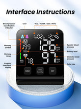 Load image into Gallery viewer, WAMELPRI FDA-Cleared Blood Pressure Monitor, FSA&HSA Eligible Home & Travel BP Machine