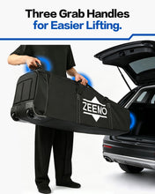 Load image into Gallery viewer, ZEEMO Full-Open Golf Travel Bag for Airlines, Wheeled Club Carrier Bag