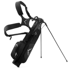 Load image into Gallery viewer, uniHimal Small Par 3 Golf Stand Bag - Lightweight for Pitch & Putt Black