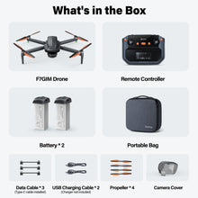 Load image into Gallery viewer, Pro Drone with 6K UHD Camera and 3-Axis Brushless Gimbal, GPS Smart Control for Adults and Beginner, Plus 70Mins Flight Time