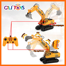 Load image into Gallery viewer, RC Toys Construction Excavator Car: Kids Birthday Gift for Boys Girls 4 5 6 7 8 9+ Year Old Truck Dump