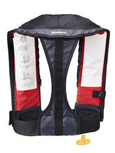 Load image into Gallery viewer, BLUESTORM Stratus 35 Inflatable Life Jacket PFD for Adults (Nitro Red) | US Coast Guard (USCG) Approved Automatic Self Inflating Life Vest Preserver with Manual Ripcord