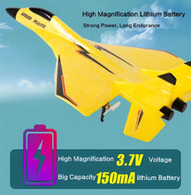 Load image into Gallery viewer, Remote Control Wireless Airplane Toy - 2023 New 2.4Ghz Su-35 RC Plane with Lights, Foam RC Fighter Plane Jet (Re)