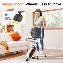 Load image into Gallery viewer, HitGo Office Exercise Bike Desk Chair - White